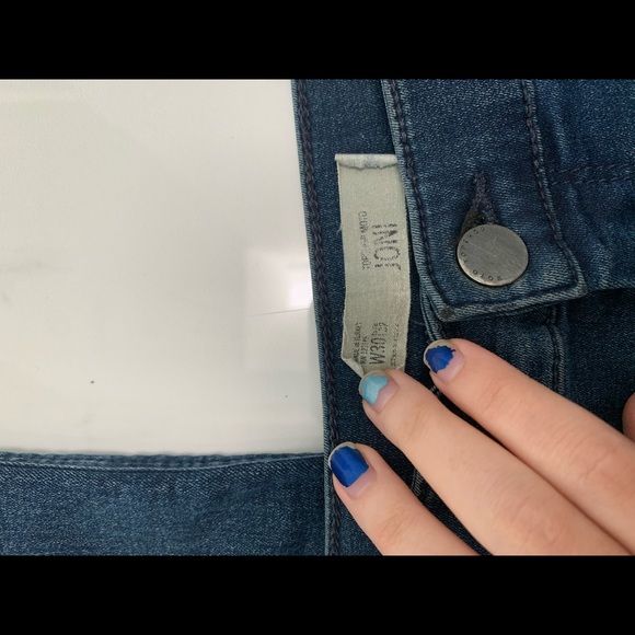 Topshop Joni darkwash jeans - Picture 2 of 4